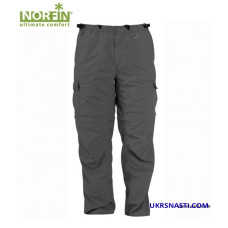 Штаны-шорты Norfin MOMENTUM Ripstop цвет серый размер XXXL